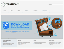 Tablet Screenshot of fronteiratec.com